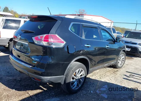 2014 Nissan Rogue Sl z USA, uszkodzony, nr VIN 5N1AT2MV9EC863149